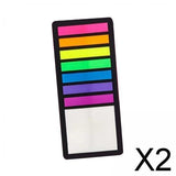 Maxbell 2xIndex Tabs Writable Page Sticky Notes for Diaries Book Markers Magazines with Note
