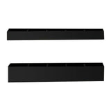 Maxbell Straws Holder for Cabinet Storage Dispenser for Restaurants Cafes Countertop Black
