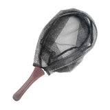 Maxbell Fishing Mesh Net Folding Landing Net for Saltwater Freshwater Outdoor Black