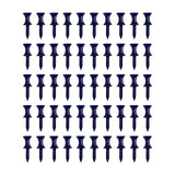 Maxbell 50 Pieces Golf Tees Exercise Durability Practicing for Adults Indoor Outdoor Blue 35mm