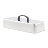 Maxbell Grill Lid Melting Dome Rectangular for Teppanyaki Hamburger Flat Top Griddle 33x14.5x6.8cm