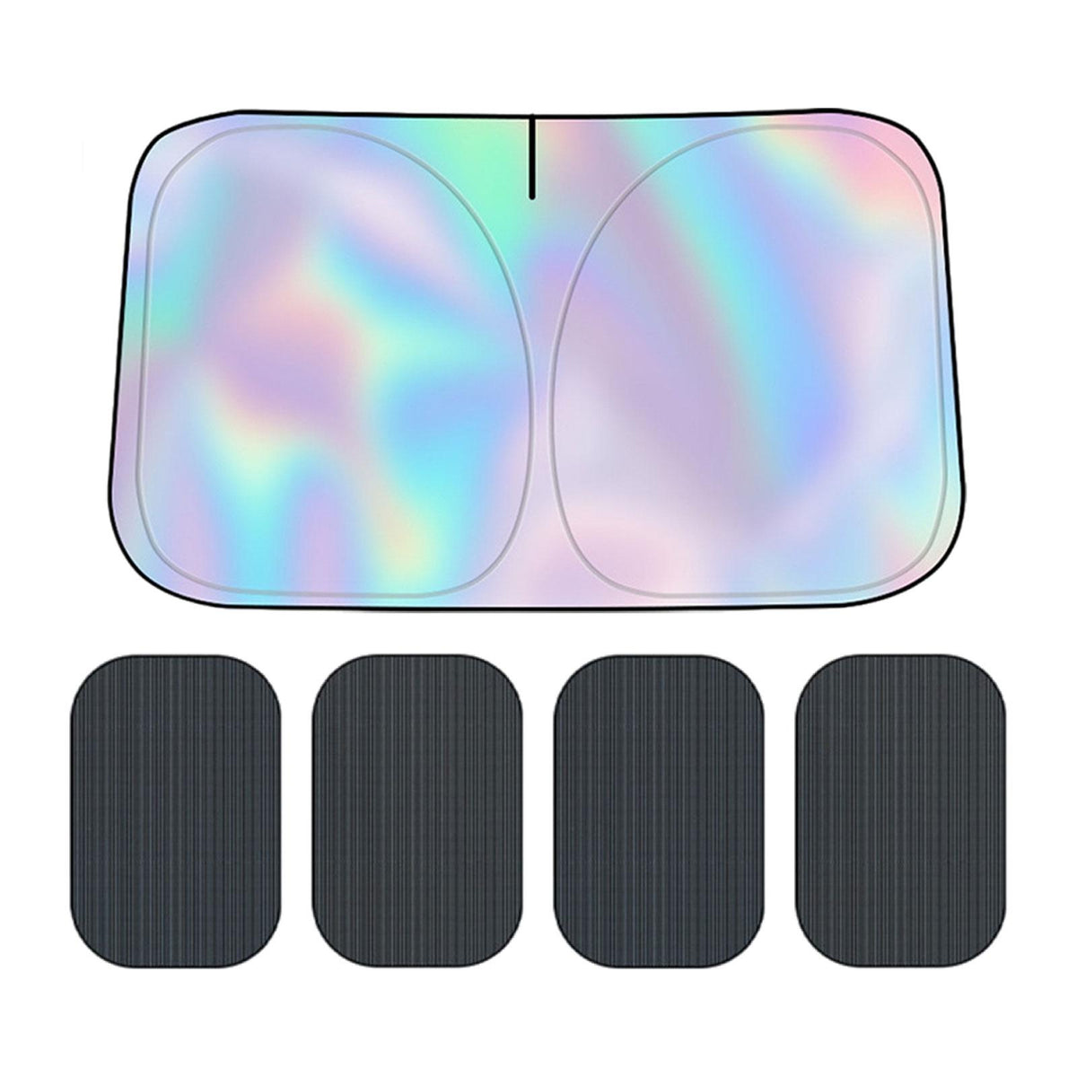 Maxbell Car Windshield Shade Decoration Heat Insulation for Summer Vehicle Auto Small and Side Shade