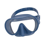 Maxbell Snorkel Diving Mask Waterproof with Nose Cover for Outdoor Water Sports Pool Deep Blue