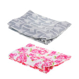 Maxbell 2Pcs Stretchy Changing Pad Covers Fitted Crib Sheets For Kids Girls Boys