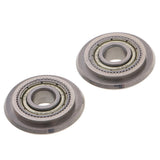 Maxbell 2pcs No Edge Collapse Cutter Wheels Cutting Tools Components for Glass/Tiles 21mm - Aladdin Shoppers
