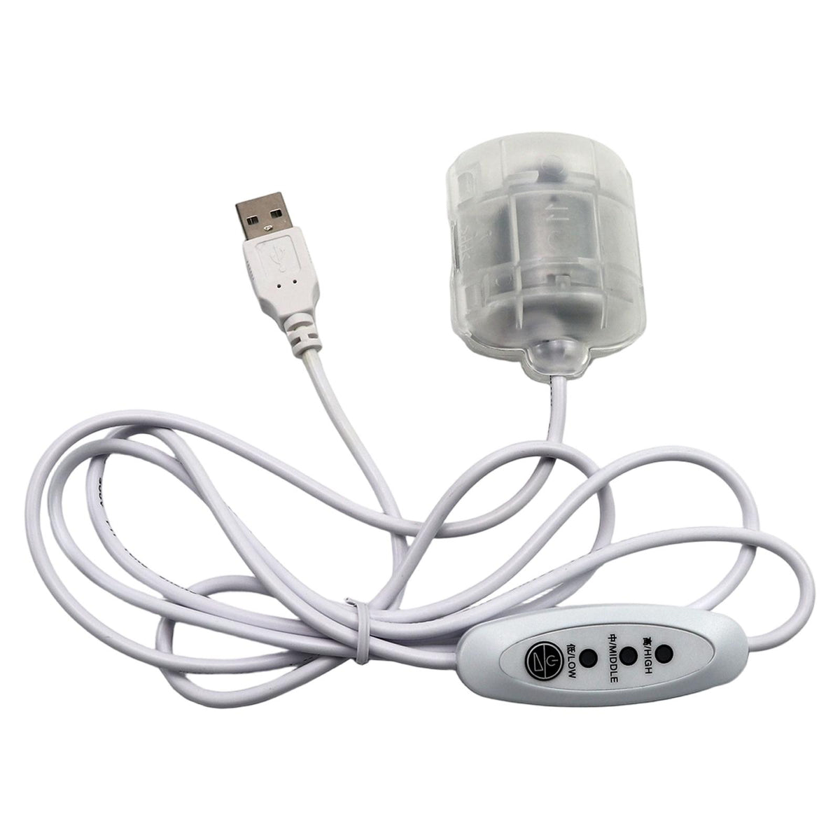 USB Vibrating Motor Replacement Multi Purpose Lightweight 3 Speed Adjustable