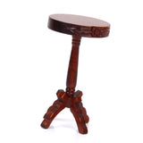 Maxbell 1:12 Dollhouse Bar Stool Miniature Furniture Wooden Chair Toy Brown