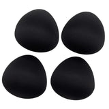 Maxbell 4 Pairs Female Bra Pad Inserts Push Up Sponge for Swimwear Sportwear 10m
