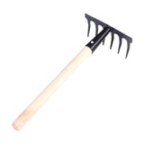 Maxbell Gardening Rake Gardening Tool for Indoor Potted Plants Backyard Garden Beach 6 toothed