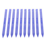 Maxbell 4x10 Pieces Universal Stick Spudger Phone Tablet Opening Pry Bar Tool Blue