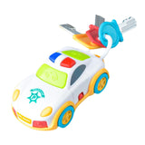 Maxbell Children Car Key RC Toy Cartoon Pretend Toy Key for Birthday Gifts Baby Kids White