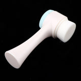 Maxbell Maxbell Double Ended Face Cleansing Brush Professional Scrubbers Exfoliator Blue