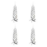 Maxbell 4x Wind Spinner Sparkly Creative Hanging Sculpture for Farm Backyard Outdoor
