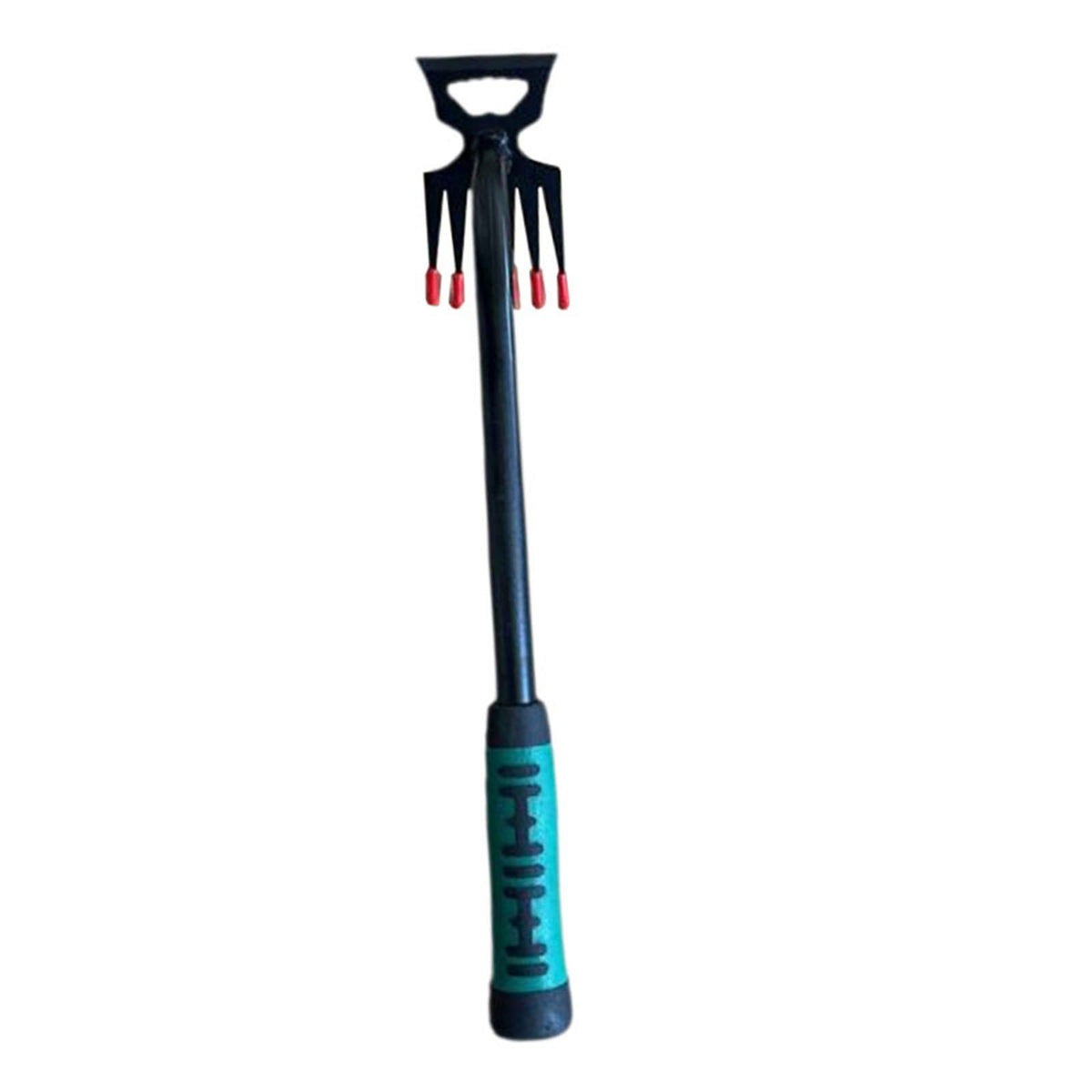 Maxbell Manual Weeder Tool Heavy Duty Weeds Remover for Agricultural Digging Backyard 5 Claw Green
