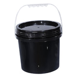 Maxbell Bucket Multipurpose Sturdy with Handle and Lid for Kitchen Construction Home 4L