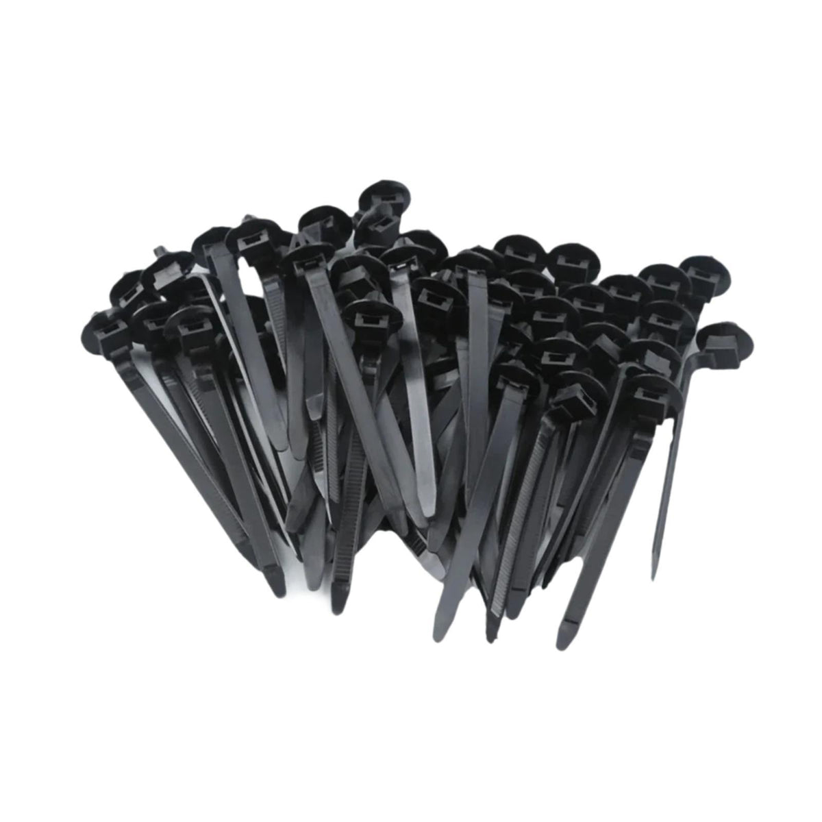 Maxbell Cable Zip Ties Push Mount Straps Set Lightweight Multipurpose