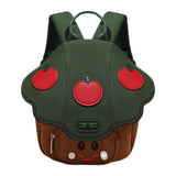 Maxbell Kids Backpack Large Capacity Cute Travel Bag for Children Kindergarten Girls Green