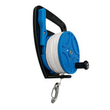 Maxbell 2Pcs Underwater Scuba Diving Dive Wreck Cave Reel with Handle Line Snap Hook