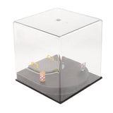 Maxbell 1/64 Model Car Display Case Decorative DIY Micro Photography Prop Dust Cover No Figurine