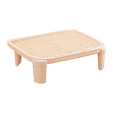Maxbell Cat Litter Ramp Kitten Litter Box Footboard for Lavatory Indoor Cats Bedroom Coffee
