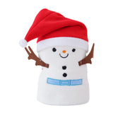 Maxbell Throw Blanket Warm Cartoon Christmas Winter Blankets Decorative Wrap Blanket Snowman