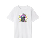 Maxbell Maxbell Womens T Shirt Summer Comfortable Souvenir Basic Tee for Camping Work Office L White