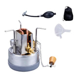 Alcohol Burner Lightweight Alcohol Furnace for Household Backpacking Tourist 200ML