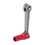 Maxbell 6xAluminum Folding Gear Shifter Lever For Engine Peg Motor Drive Black/Red