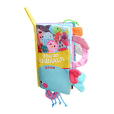 Maxbell Baby Books Toys Touch and Feel for Shower Gifts Stocking Stuffers Boys Girls sea animals