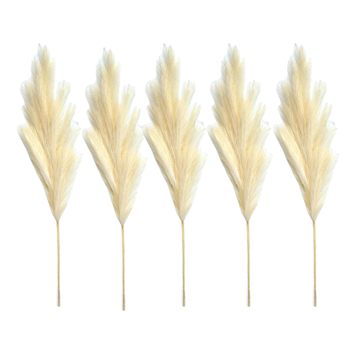 Maxbell Maxbell Faux Artificial Pampas Grass 70cm Decor Bouquet for Home Decor yellow