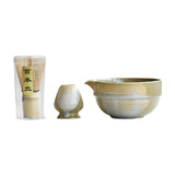 Maxbell 3 Pieces Japanese Matcha Whisk Set and Whisk Holder for Tea House Tea Lovers B