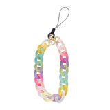 Maxbell Beaded Phone Chain Strap Acrylic Handbag Pendant Fashion Accessory for Gilrs