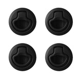 12Pieces Nylon 2" Flush Pull Slam Latch for Boat Marine Deck Hatch 1/2" Door