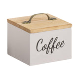 Maxbell Coffee Pod Holder with Lid Versatile Capsule Holder for Counter Kitchen Desk White