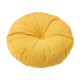 Maxbell Round Floor Pillow Lightweight Seating Cushion for Chair Sofa Office Balcony Yellow