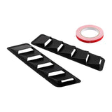 Maxbell Maxbell Car Hood Vent Scoop Air Flow Intake Louver Vents Bonnet Cover Black