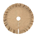 Maxbell Christmas Tree Skirt Decoration Farmhouse Round for Party Mat Winter Holiday 50inch