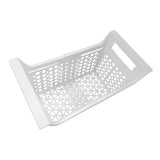 Maxbell 2xFreezer Storage Basket Organizer Bin Expandable for Apartment Farmhouse Home