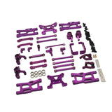 Maxbell RC Front Rear Arm Steering Cups Linkage Rod for 1:14 Scale RC 144018 Vehicle purple