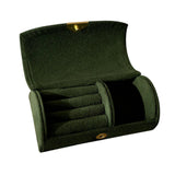 Maxbell Jewelry Box Organization Jewelry Organizer for Brooches Pendant Charms Rings Dark Green