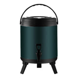 Maxbell Stainless Steel Insulated Barrel with Handle Stock Pots for Tea Juice Coffee 8L