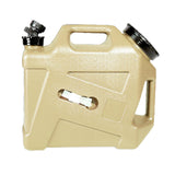 Maxbell Water Container with Spigot No Leakage Water Jug for Camping BBQ Backpacking 12L Khaki