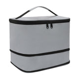 Maxbell Insulated Cooler Bag Warmer Insulated Thermal Bag for Trips Office Traveling grey