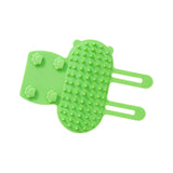 Maxbell 2x Tickling Comb Pet Brushes Cat Self Groomer for Puppy Short Long Hair Cats green