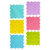 Massage Sensory Puzzle Mat Floor Massage Mat Sensory Floors Mat for Kids Room 6pcs