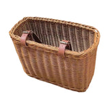 Maxbell Childrens Bike Basket Woven Front Handlebar Basket for Riding Camping Picnic