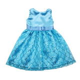 Maxbell Sequin Sleeveless Dress Skirt Outfit for 18'' Doll Blue - Aladdin Shoppers