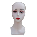 Maxbell Stable Women Mannequin Head Wig Hat Jewelry Display Model Stands Red Lip