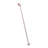 Maxbell 2Pcs 8inch Stainless Steel Mixing Spoon Bar Drink Cocktail Shaker Bar Tool
