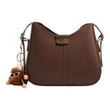 Maxbell Maxbell Women's Shoulder Bag Female Stylish PU Leather for Travel Vacation Commuting